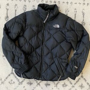 The North Face 600 down fill black puffer jacket